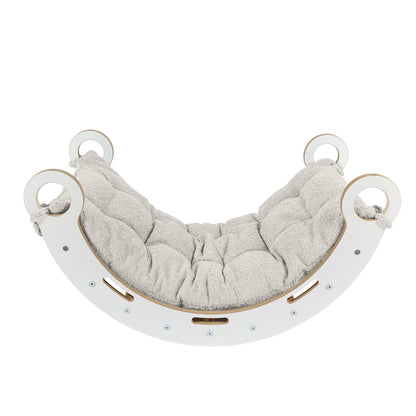 Snug Rocker for Kids - Ecru Pillow - Kindeco
