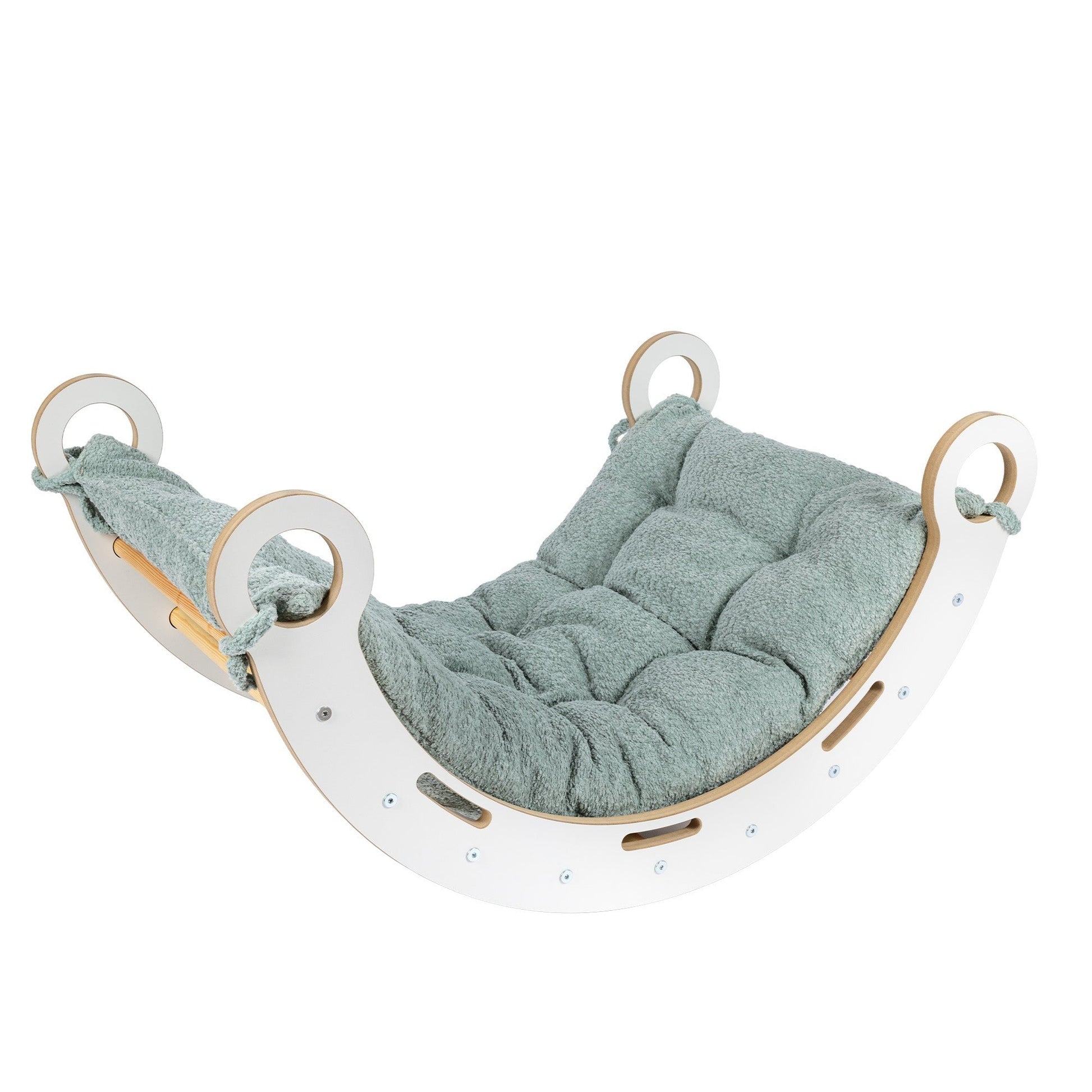 Snug Rocker for Kids - Fresh Mint Pillow - Kindeco