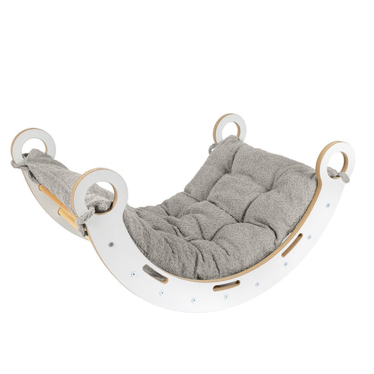 Snug Rocker for Kids - Tan Beige Pillow - Kindeco