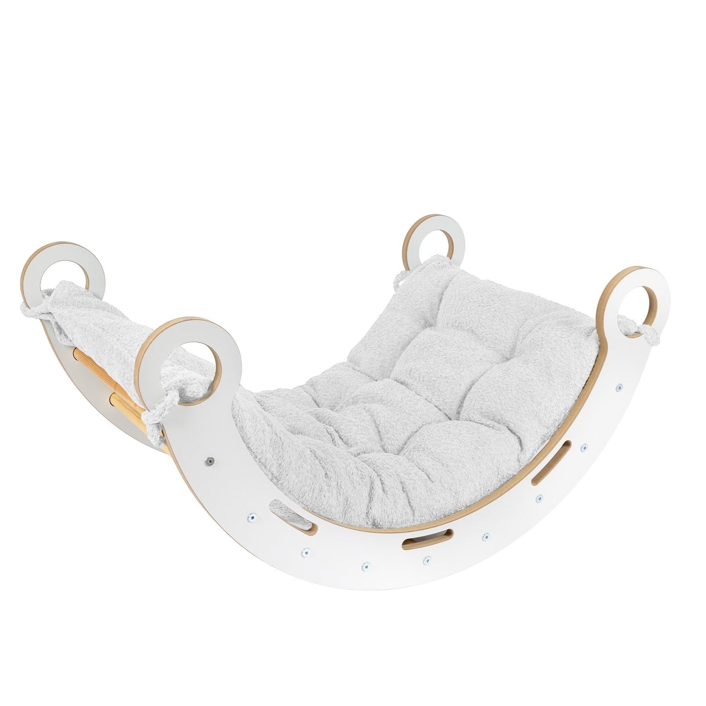 Snug Rocker for Kids - White Pillow - Kindeco