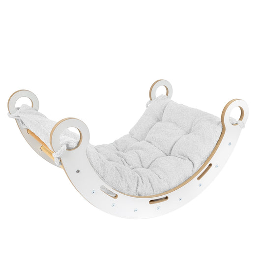Snug Rocker for Kids - White Pillow - Kindeco