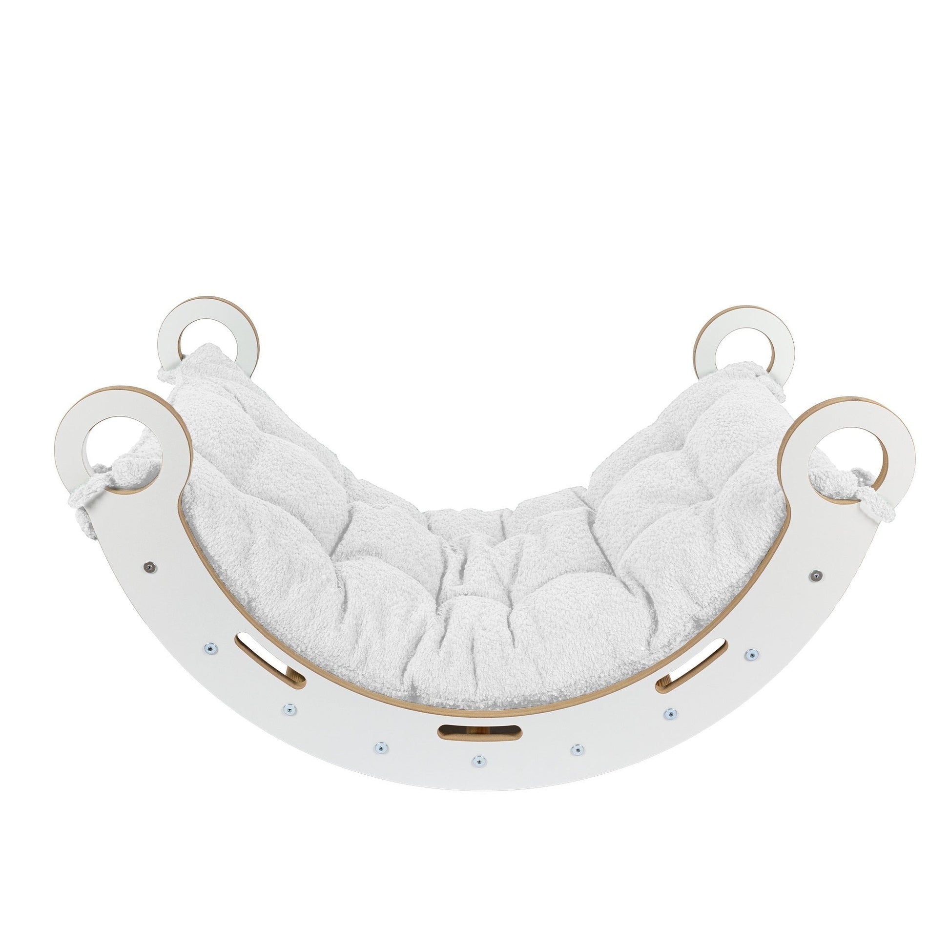 Snug Rocker for Kids - White Pillow - Kindeco
