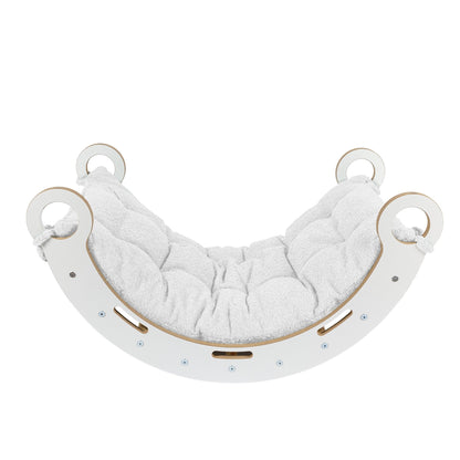 Snug Rocker for Kids - White Pillow - Kindeco