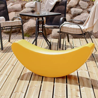 Soft Play Rocking Toy - Yellow Banana - Kindeco