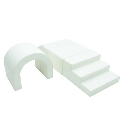 Soft Play Set Tunnel - White - Kindeco