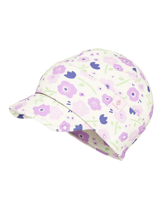 Spring - Fall Cap for Kids BO - Summer Flowers - Kindeco