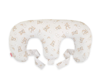Twin Nursing Pillow - Rainbow Bear - Kindeco