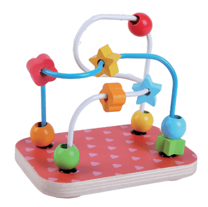 Wooden 3 - in - 1 Play Set: Dog, Bear & Activity Center - Kindeco