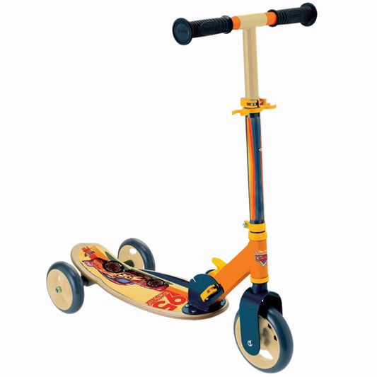 Wooden 3 - Wheel Scooter - Cars - Kindeco