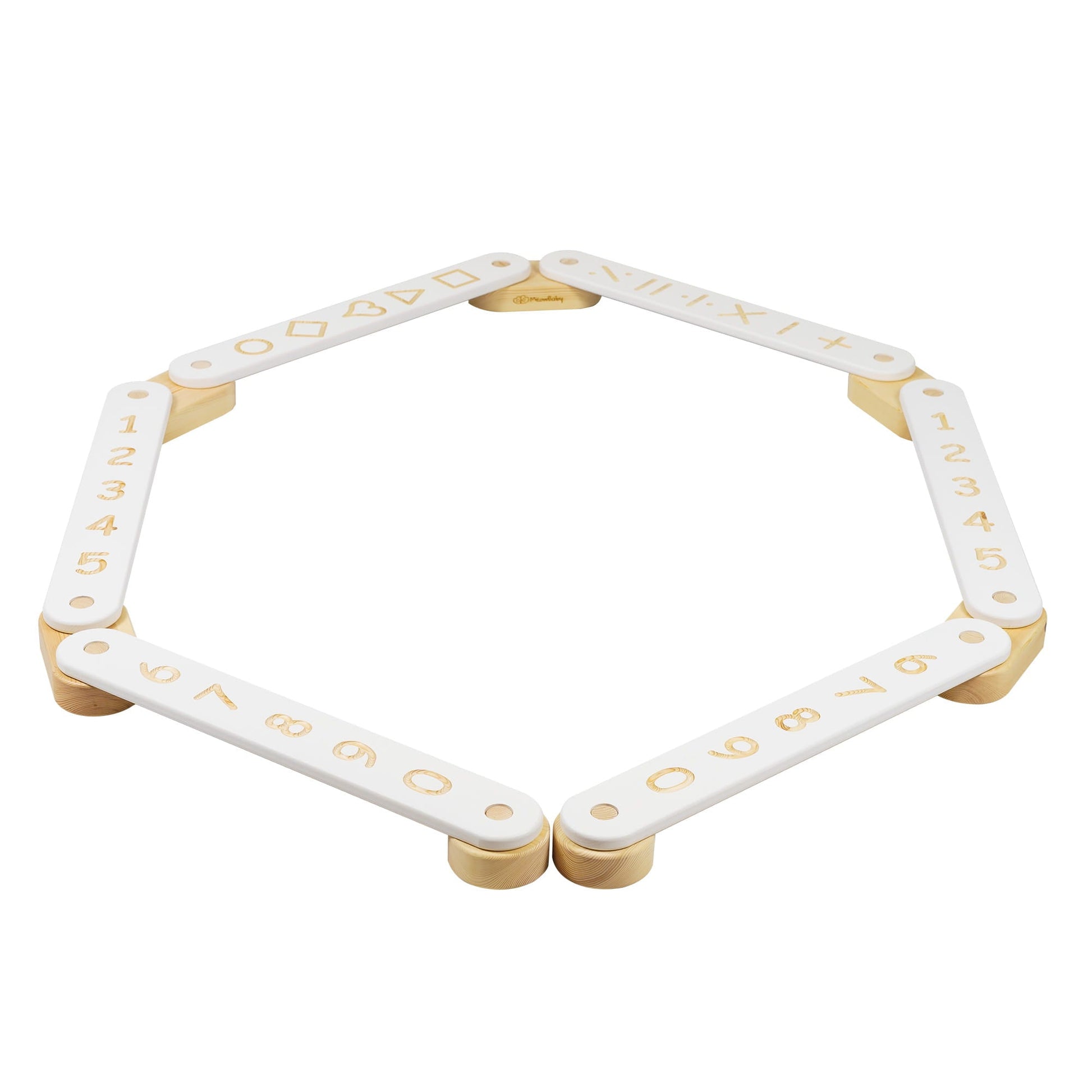 Wooden Balance Beam - 6 Elements - Kindeco