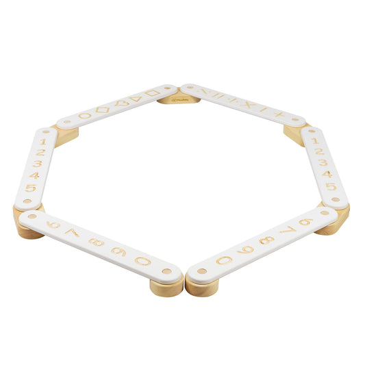 Wooden Balance Beam - 6 Elements - Kindeco