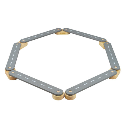 Wooden Balance Beam - 6 Elements - Kindeco