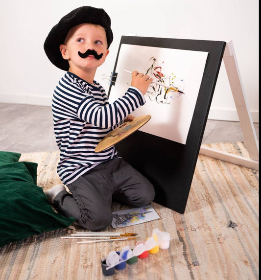 Wooden Chalkboard Easel for Kids - Kindeco