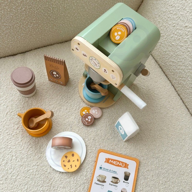 Wooden Coffee Maker & Barista Set - Kindeco