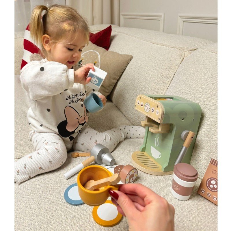 Wooden Coffee Maker & Barista Set - Kindeco