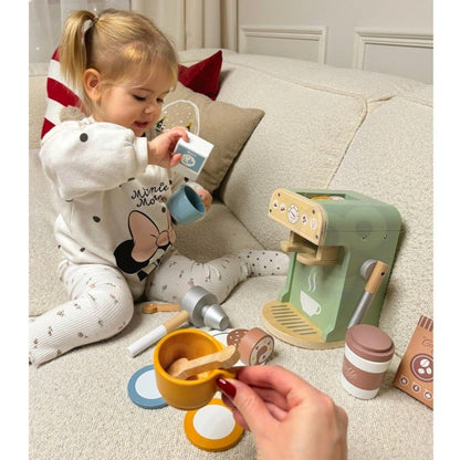 Wooden Coffee Maker & Barista Set - Kindeco