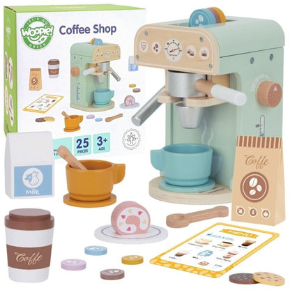 Wooden Coffee Maker & Barista Set - Kindeco
