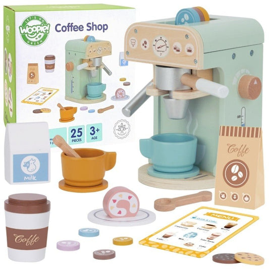 Wooden Coffee Maker & Barista Set - Kindeco
