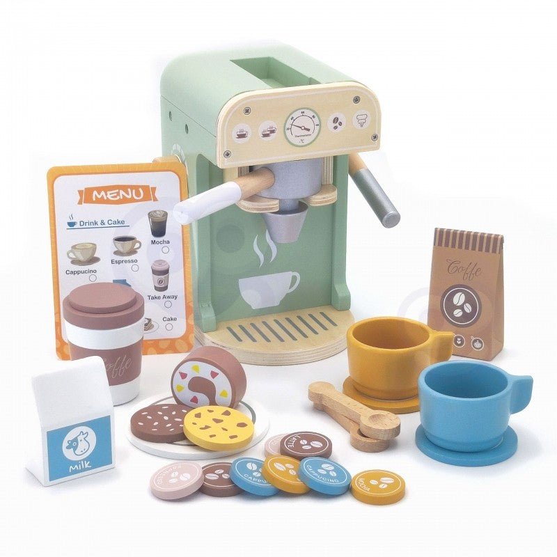 Wooden Coffee Maker & Barista Set - Kindeco