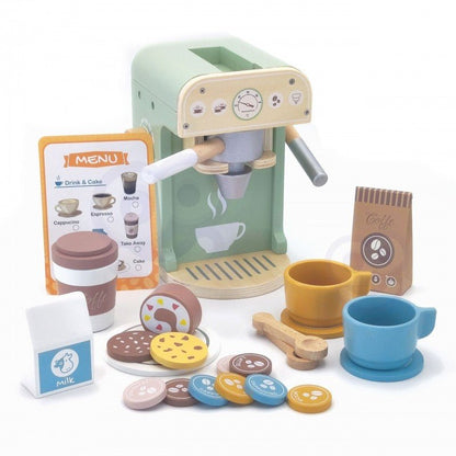Wooden Coffee Maker & Barista Set - Kindeco