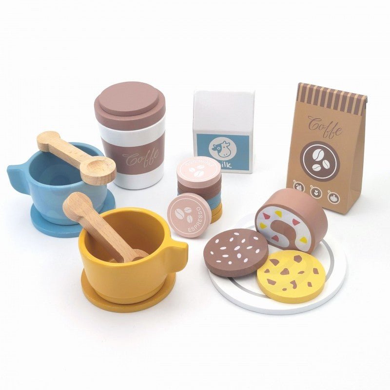 Wooden Coffee Maker & Barista Set - Kindeco