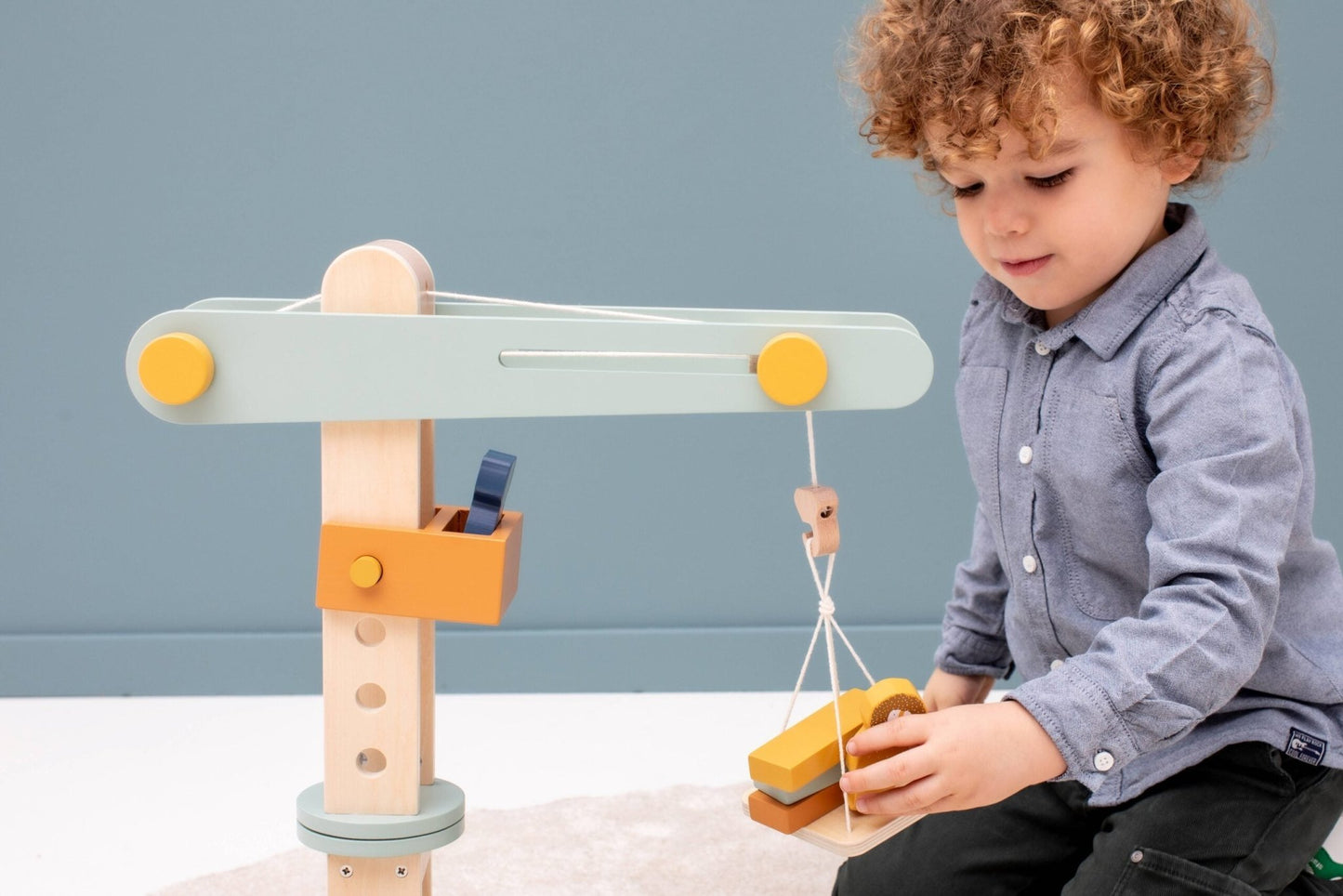 Wooden Construction Crane - Kindeco