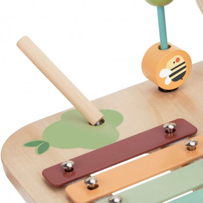 Wooden Educational 5 - in - 1 Activity Table - Kindeco
