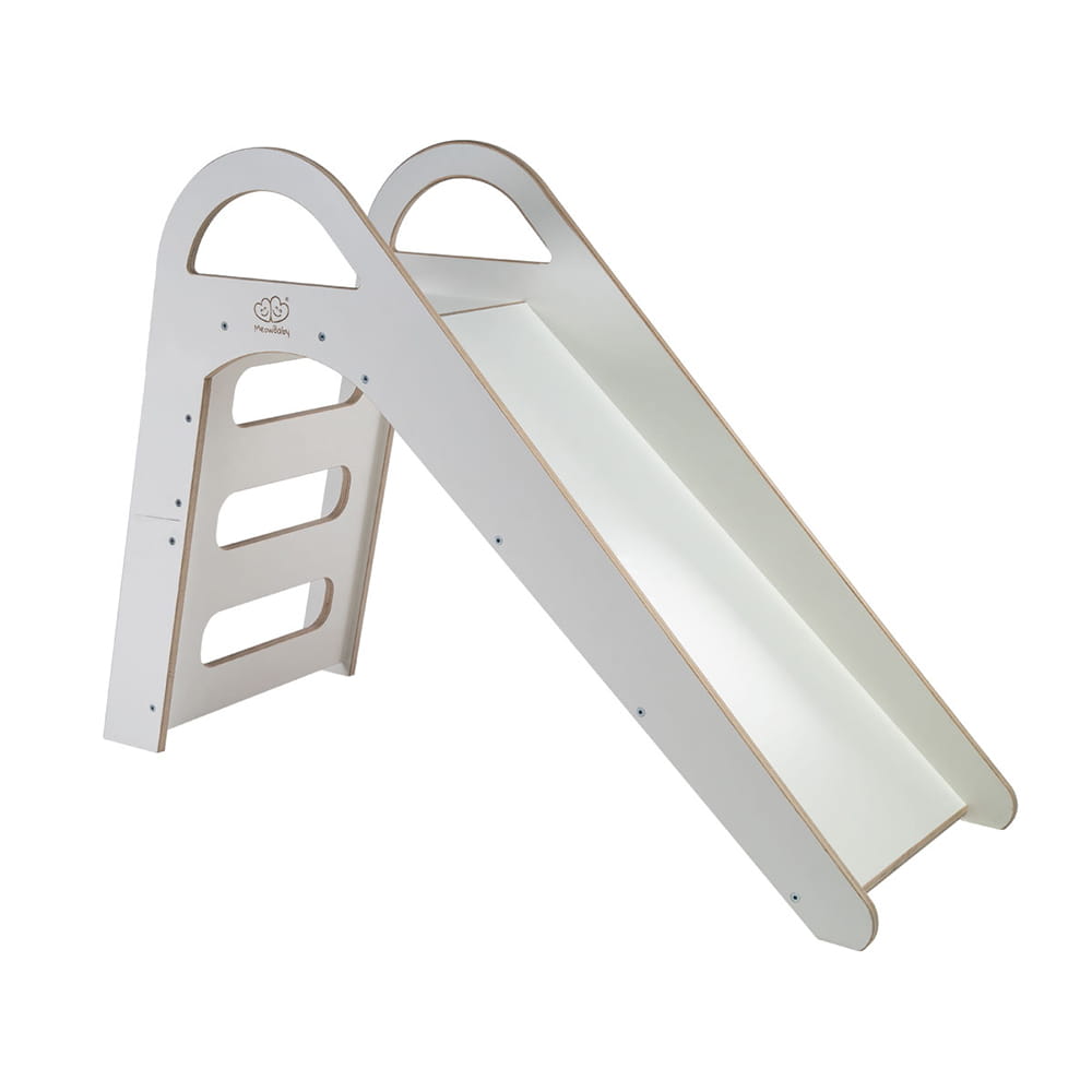Wooden Indoor Scandi Slide for Children 87x46cm - Kindeco