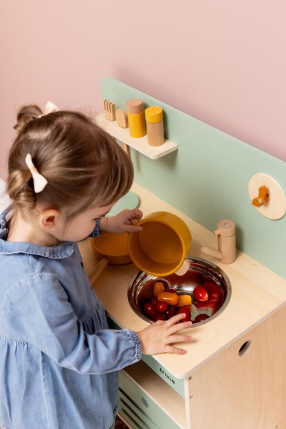 Wooden Kitchen Set - Mr. Fox - Kindeco