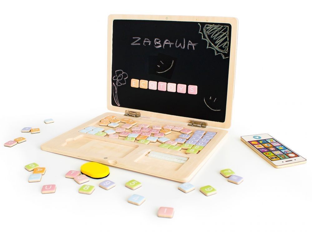 Wooden Laptop/Tablet + Phone Set - Kindeco