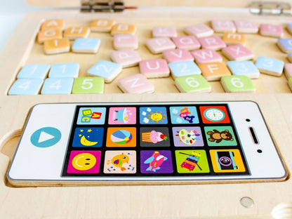 Wooden Laptop/Tablet + Phone Set - Kindeco