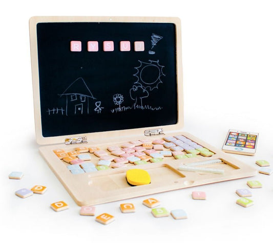 Wooden Laptop/Tablet + Phone Set - Kindeco