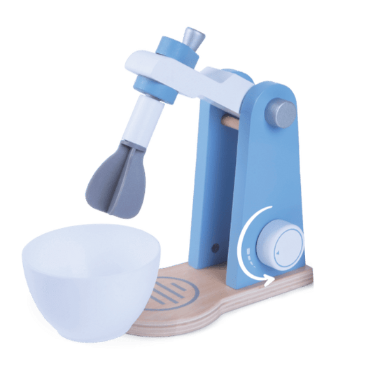 Wooden Mixer Set for Kids - Kindeco