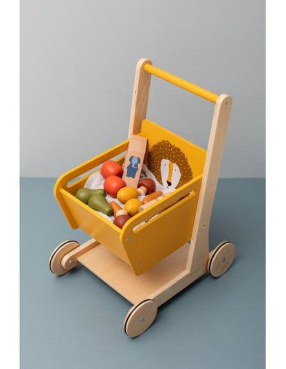 Wooden Shopping Cart - Mr. Lion - Kindeco