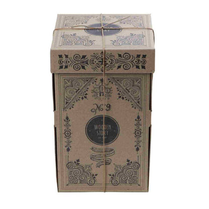 Wooden Square Pyramid - Colorful - Kindeco