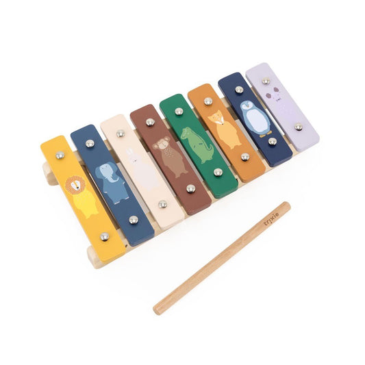 Wooden Xylophone with Animal Friends - Kindeco