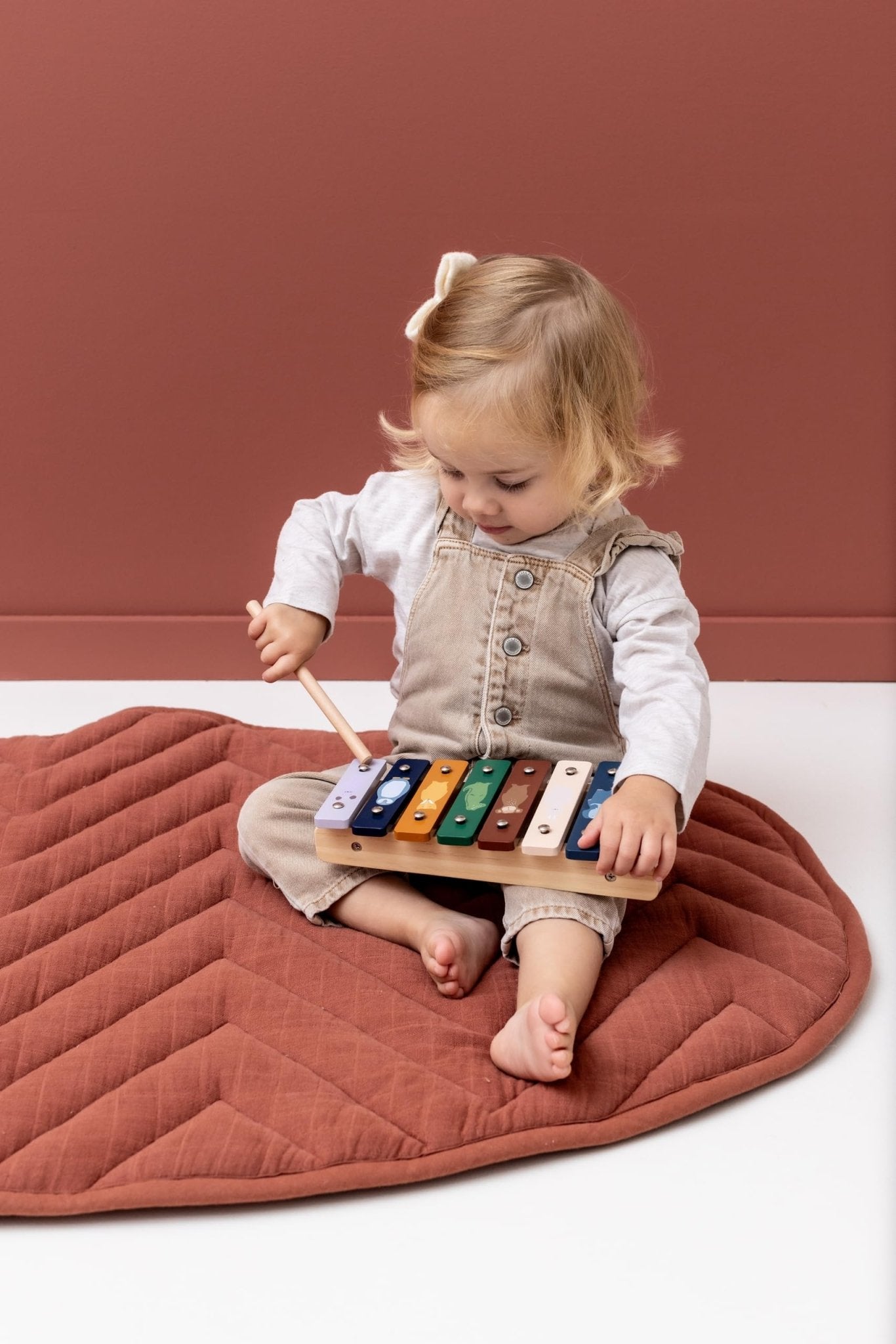 Wooden Xylophone with Animal Friends - Kindeco